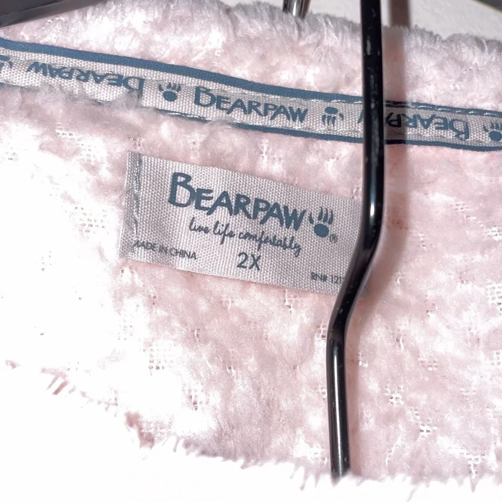 BearPaw Cozy Fleece Sleep Set with Jogger Style Pants Size 2X